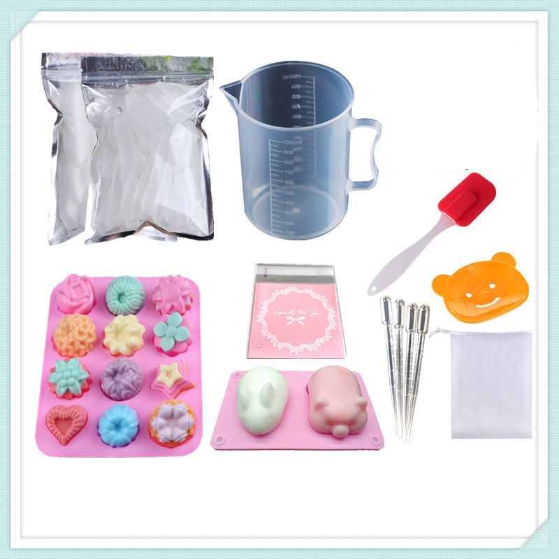 Soap Making Starter Kit - Wielofunkcyjny zestaw materiałów do ręcznego mydła