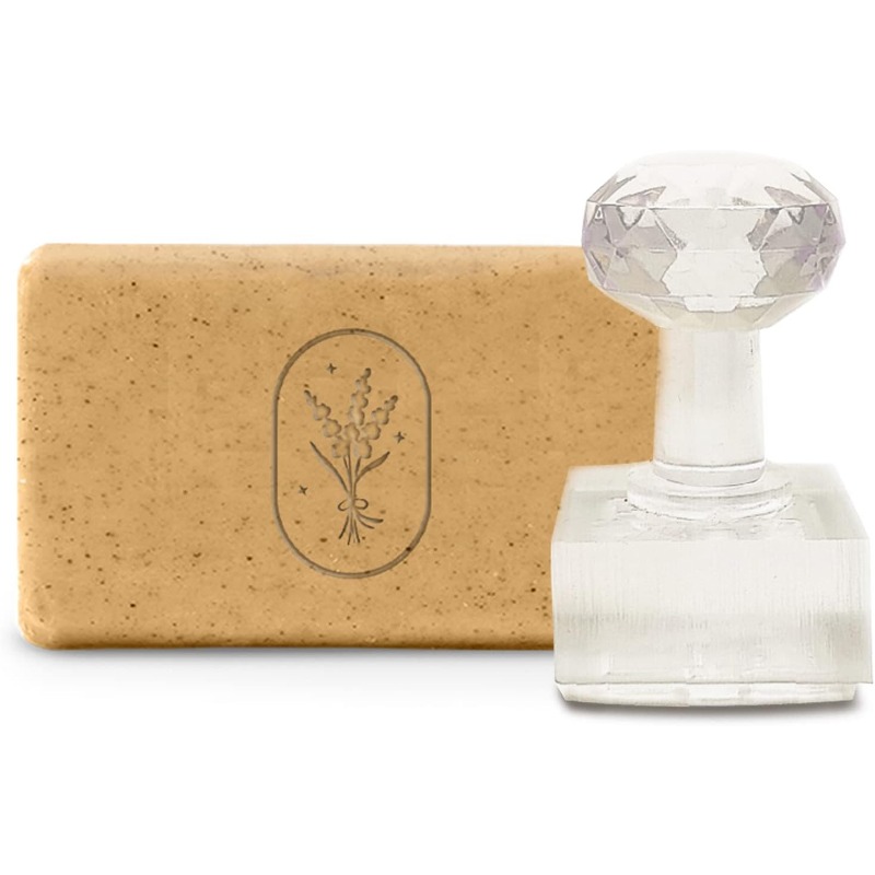 Soap Making Starter Kit - 1 szt. Mydło akrylowe stempel 5.5