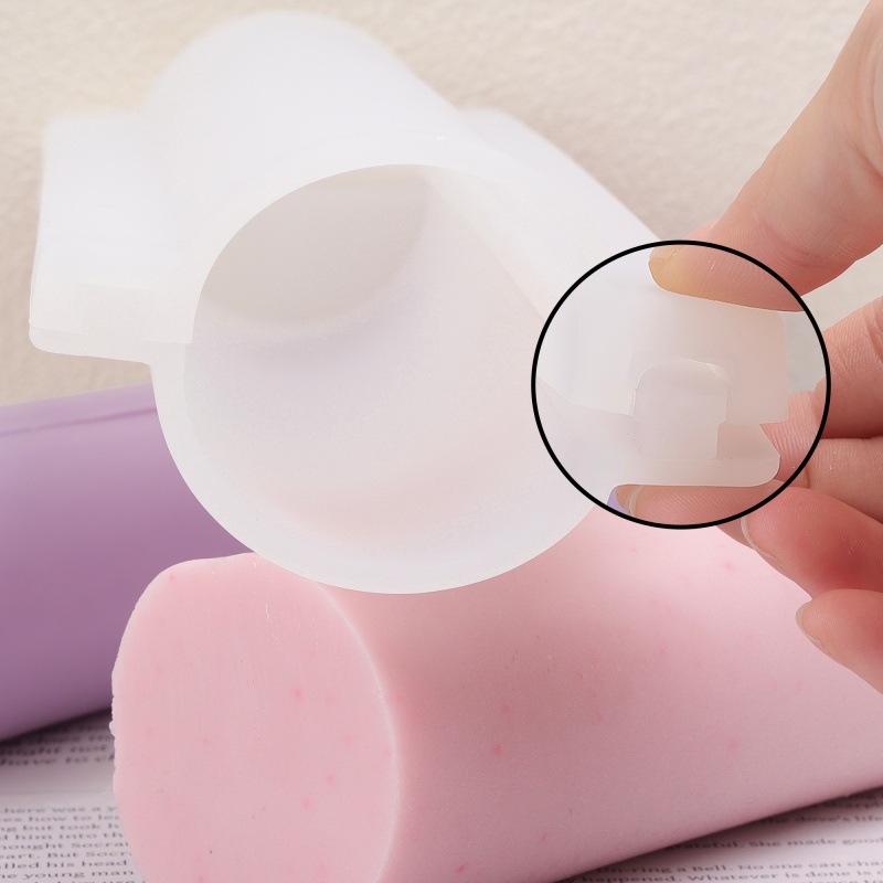 Soap Making Guide For Beginners - Długa silikonowa forma do mydła w