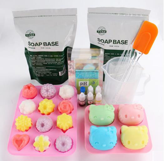 Soap Making Starter Kit - Zdrowe Food Grade miękkiego silikonu mydło