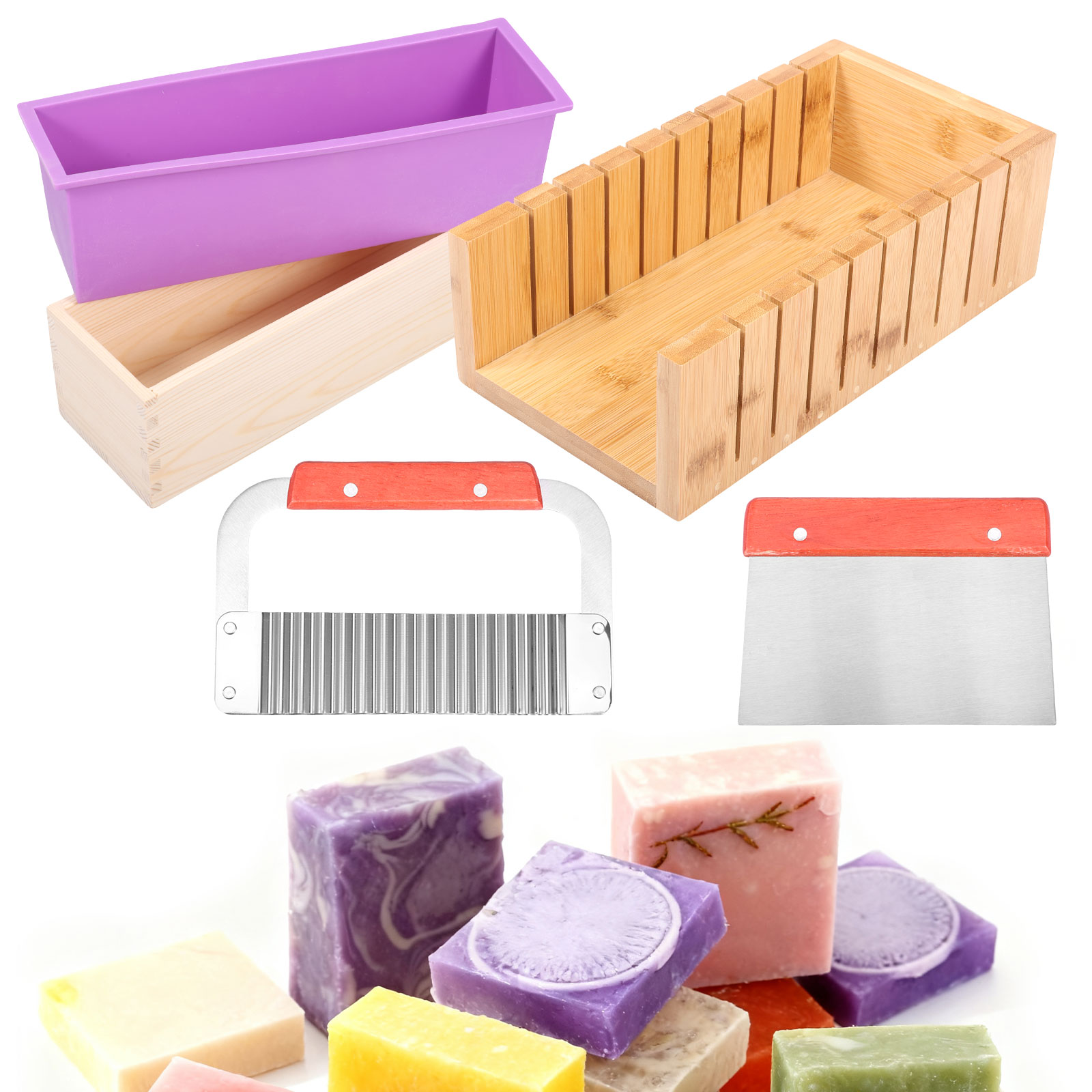 Soap Making Starter Kit - Zestaw narzędzi do ręcznego wyrobu mydła
