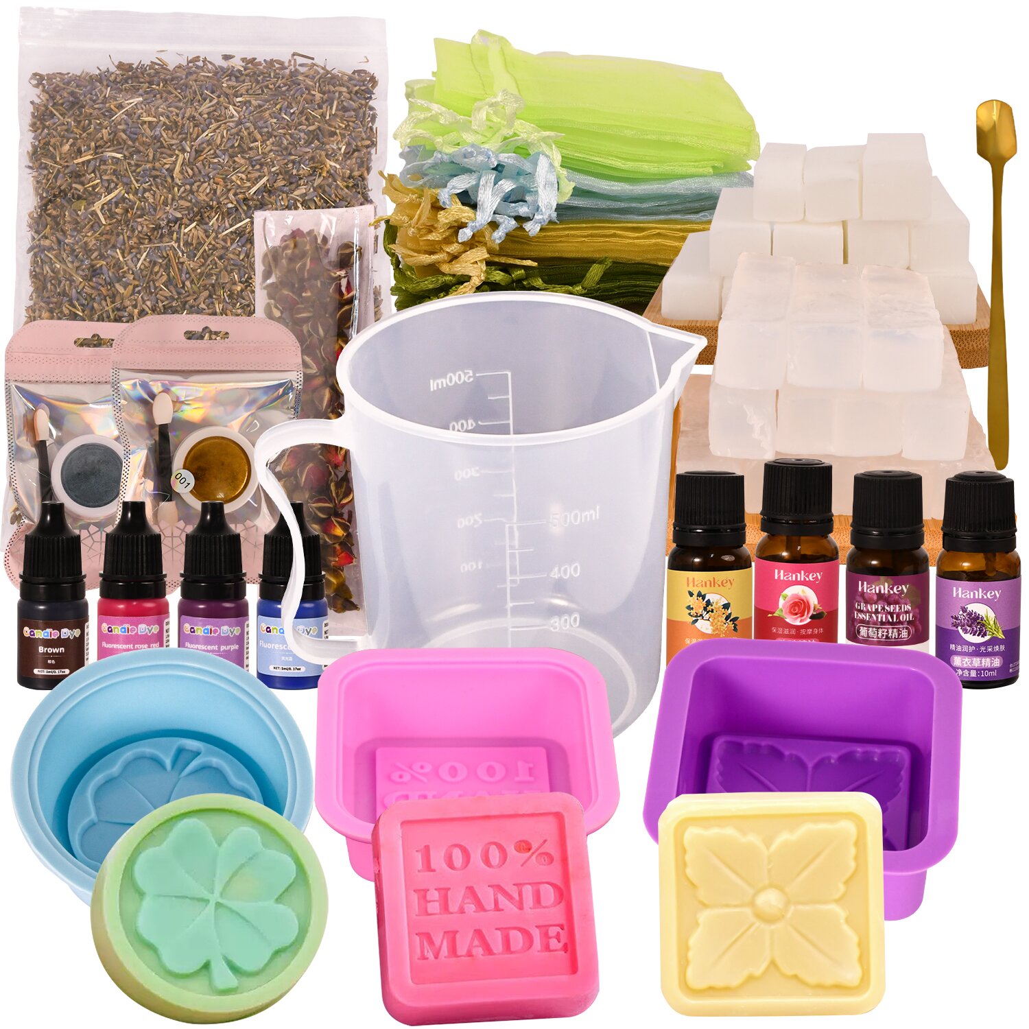 Soap Making Starter Kit - Duży zestaw do robienia mydła PREMIUM