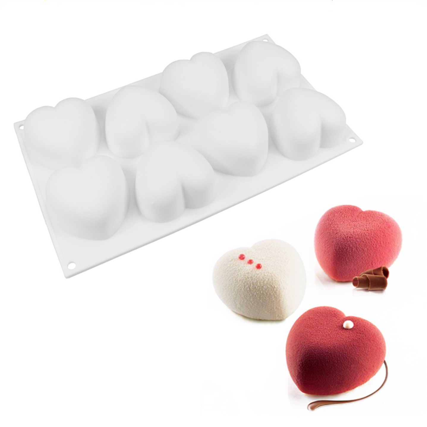 Soap Making Diy - Miłość serce silikonowe formy do mydła