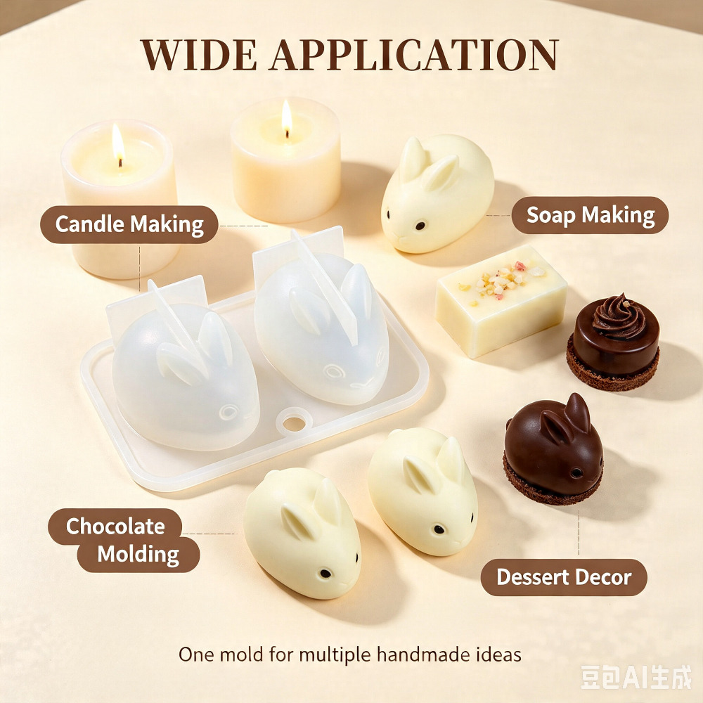 Forma silikonowa 3D Mini Króli – Soap Making Diy recenzja i cena