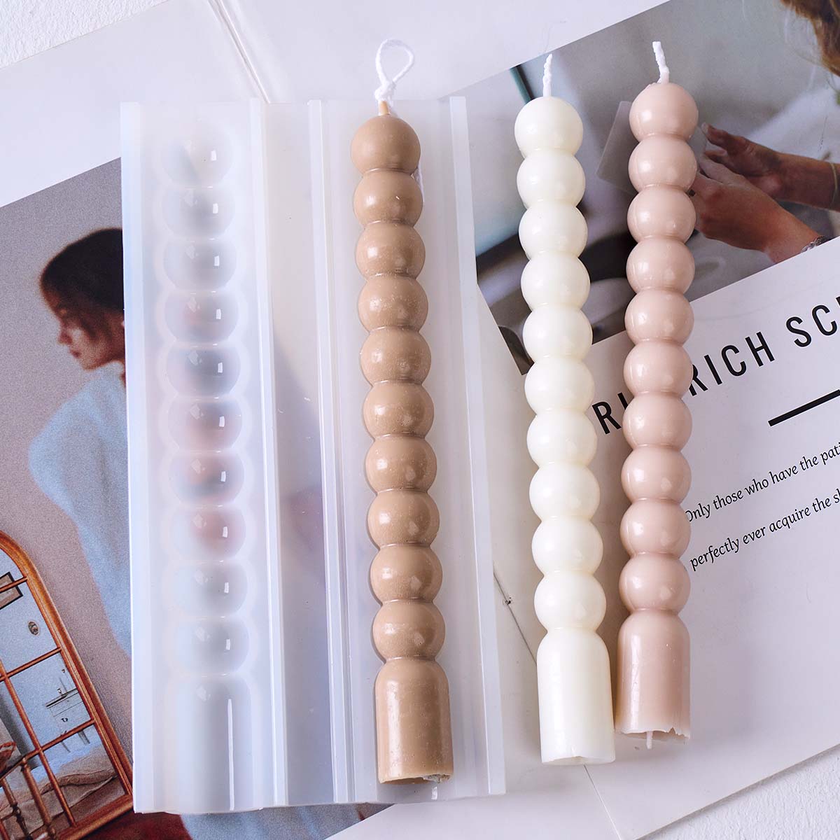 Forma silikonowa 3D na świece  – Soap Making Scents recenzja i cena