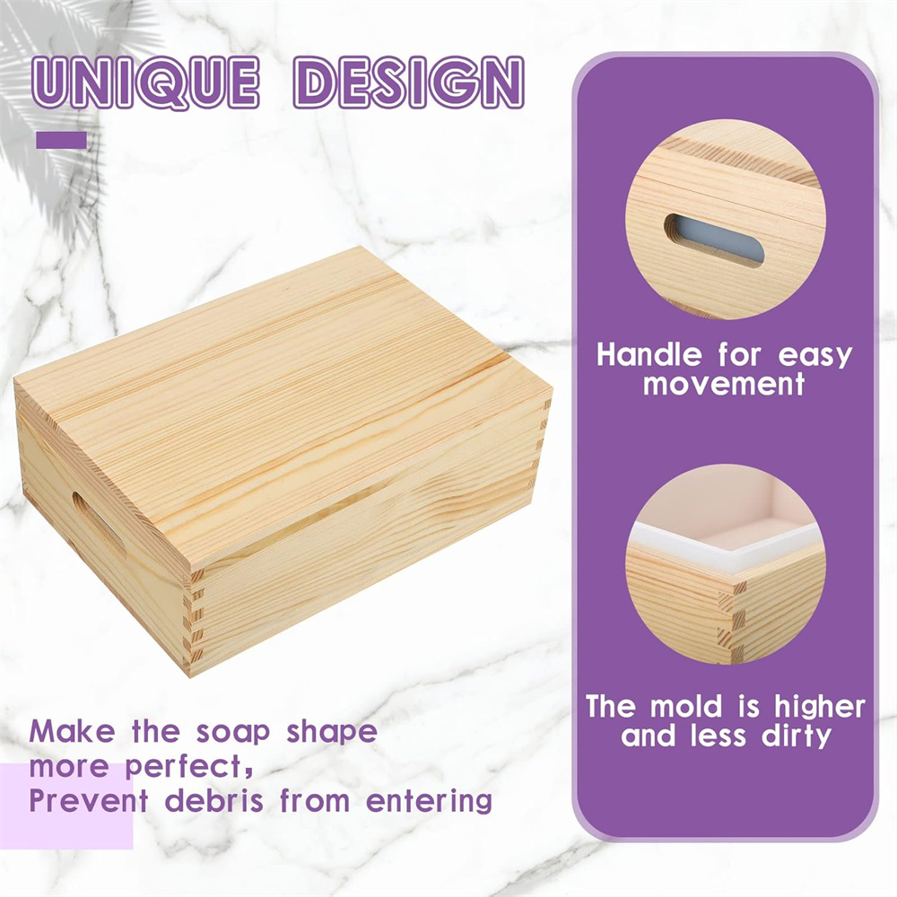 Duże formy do mydła Prostokątn – Soap Making Guide For Beginners recenzja i cena