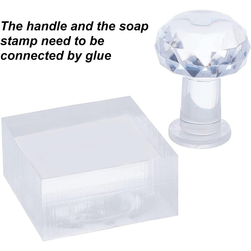 1 szt. Mydło akrylowe stempel  – Soap Making Starter Kit recenzja i cena