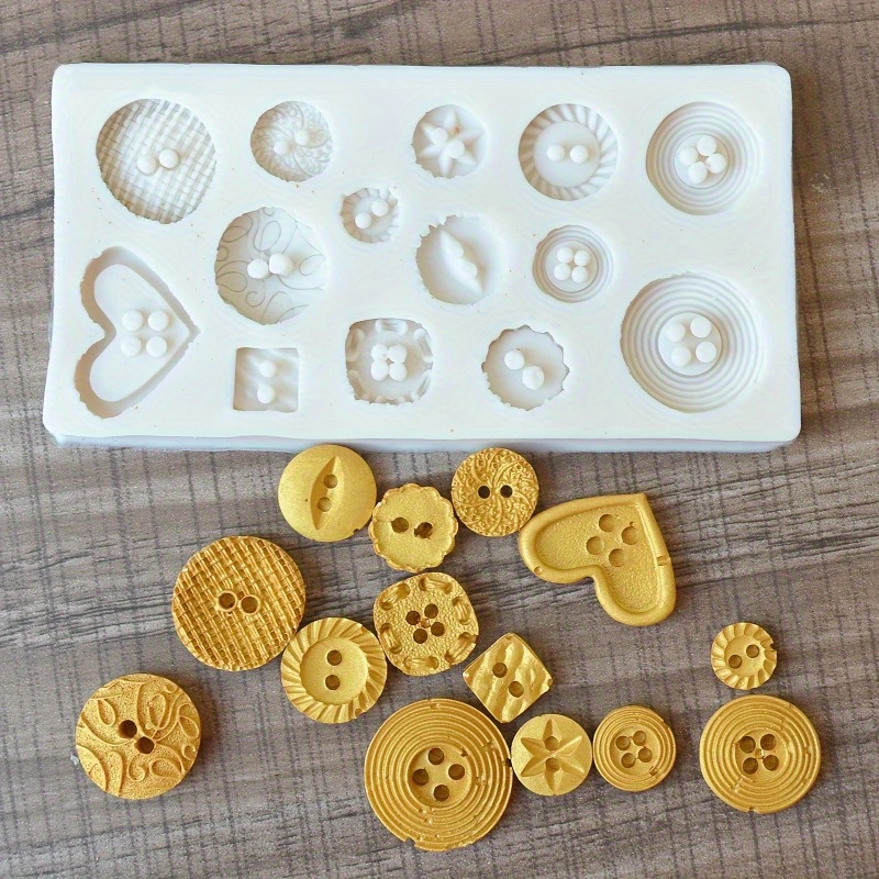 Forma silikonowa do guzików, f – Soap Making Guide recenzja i cena