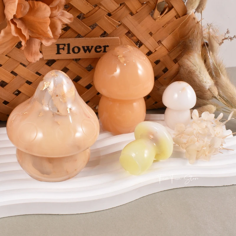 3D świeca grzybkowa silikonowe – Soap Making Scents recenzja i cena