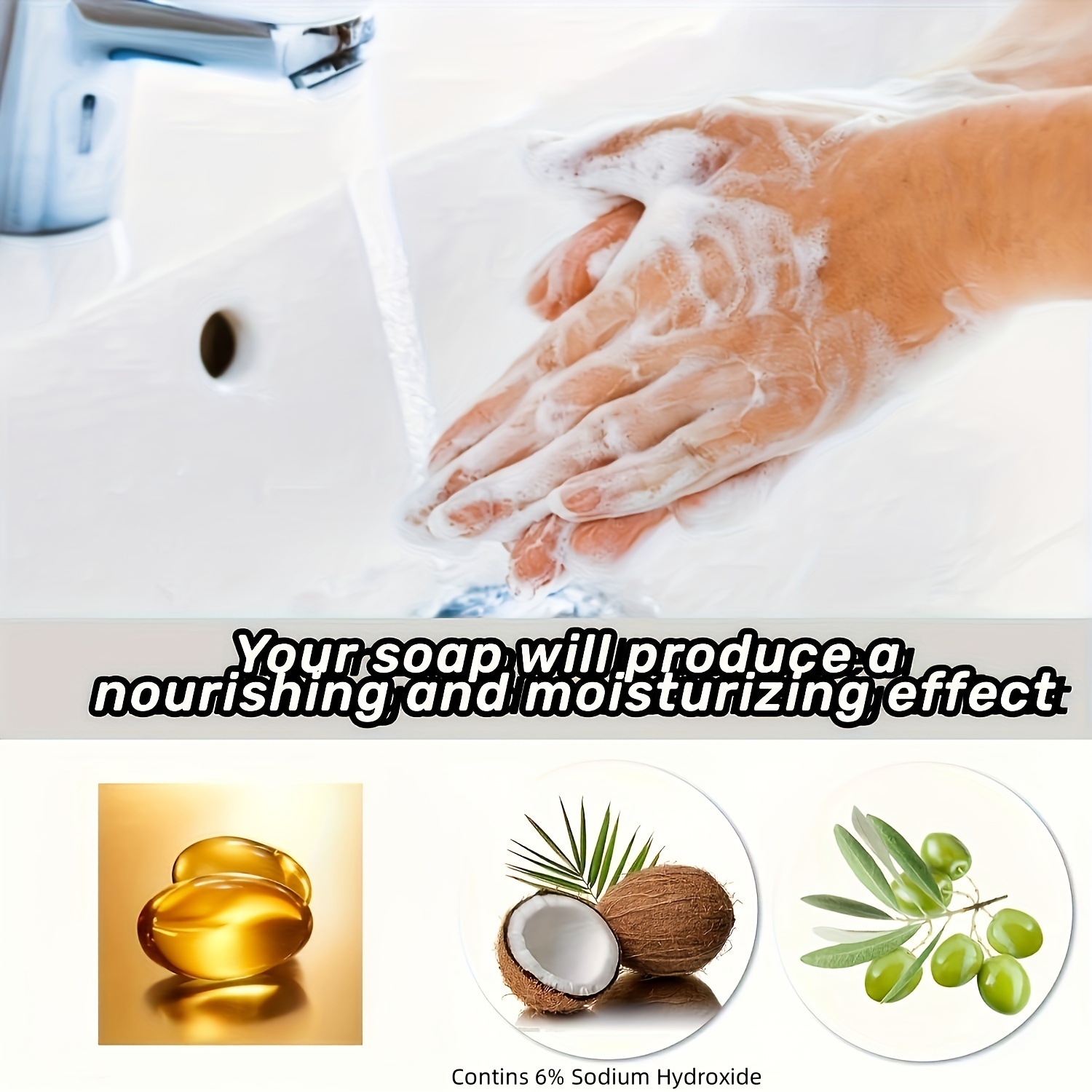 Baza mydła roślinnego o pojemn – Soap Making Olive Oil recenzja i cena