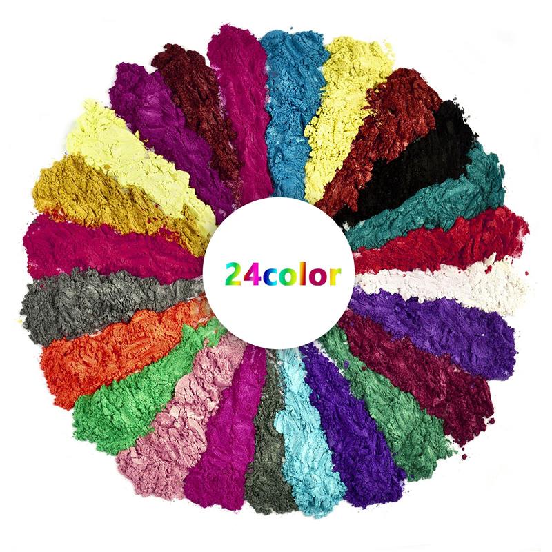 6/24/30Colors Epoxy Resin Dye  – Mica Powder Colorant recenzja i cena