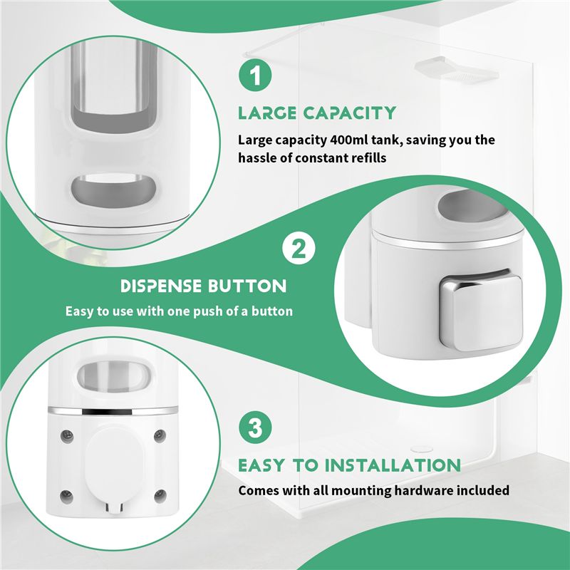 Dozownik do mydła BAAU 400 ml, – Soap Making Machine At Home recenzja i cena
